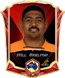 Sports Rugby - Players Australia Team 2025 Will Skelton 