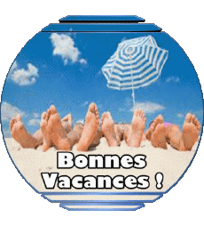 Nachrichten Französisch Bonnes Vacances 02 