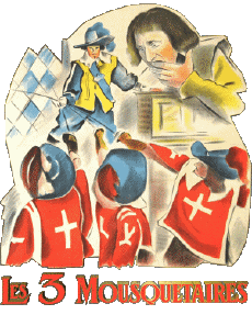 Multi Media Movie France 50s - 70s Les 3 Mousquetaires 