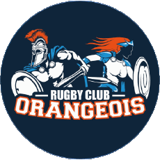 Sport Rugby Club Frankreich Logo Dept 84 RC Orangeois 