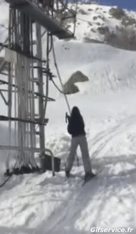 Humor -  Fun Sport Ski Aufzüge 