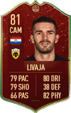 Multi Media Video Games F I F A - Card Players Croatia Marko Livaja 