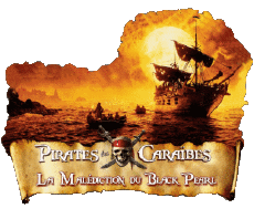 Multimedia Film Internazionale Pirati dei Caraibi La Maledizione della prima luna Logo Francese 