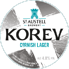 Korev-Getränke Bier UK St Austell Korev