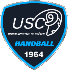 Sport Handballschläger Logo Frankreich Créteil - USC 