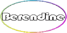 Prénoms FEMININ - Allemagne B Berendine 