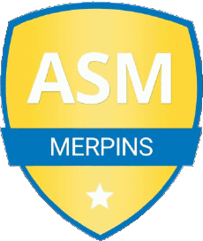 Sports FootBall Club France Logo Nouvelle-Aquitaine 16 - Charente AS Merpins 
