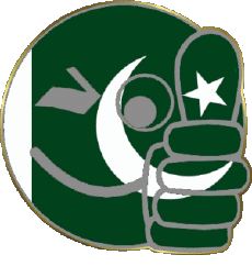 Banderas Asia Pakistán Smiley - OK 