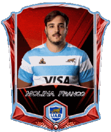 Sportivo Rugby - Giocatori Argentina Squadra 2025 MOLINA Franco 