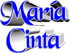 Prénoms FEMININ - Espagne M Composé María Cinta 