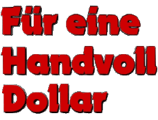 Multimedia Film Internazionale Per un puno di dollari Logo Tedesco 