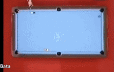 Bata-Humor -  Fun Sports Pool Table Best Off Shot 02 