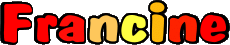 Nombre FEMENINO - Francia F Francine 
