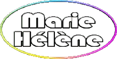 First Names FEMININE - France M Composed Marie Hélène 
