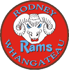 Sports Rugby Club Monde Logo Nouvelle Zélande R RODNEY RAMS 