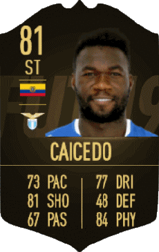 Multimedia Videospiele F I F A - Karten Spieler Ecuador Felipe Caicedo 