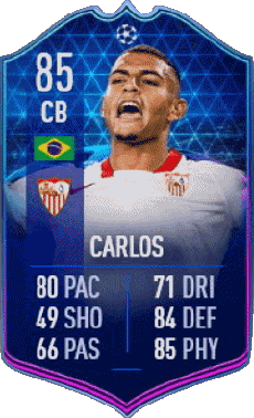 Multimedia Videogiochi F I F A - Giocatori carte Brasile Diego Carlos Santos Silva 