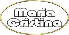 Vorname WEIBLICH - Italien M Zusammengesetzter Maria Cristina 