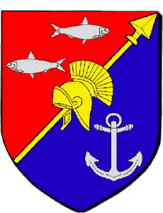 Fahnen Frankreich Abteilungen - Städte 83 SAINT MANDRIER SUR MER 