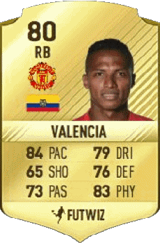 Multi Media Video Games F I F A - Card Players Ecuador Antonio Valencia 