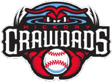 Sports Baseball U.S.A - S.A.L South Atlantic League Hickory Crawdads 
