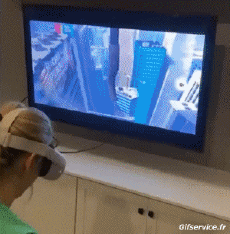 Humor -  Fun PEOPLE Virtual reality headset Seris 01 