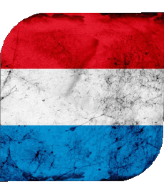 Drapeaux Europe Luxembourg Carré 