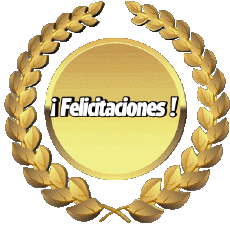 Nachrichten Spanisch Felicitaciones 10 