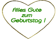 Messagi Tedesco Alles Gute zum Geburtstag Herz 001 