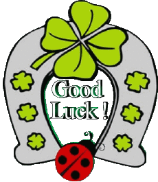 Messagi Inglese Good Luck Sfondo trasparente 05 