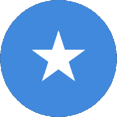 Flags Africa Somalia Rond 