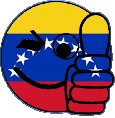 Bandiere America Venezuela Faccina - OK 