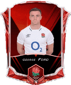 Sportivo Rugby - Giocatori Inghilterra Squadra 2022 George Ford 