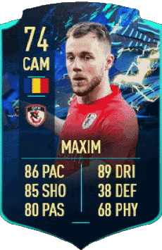 Multi Média Jeux Vidéo F I F A - Joueurs Cartes Roumanie Alexandru Maxim 