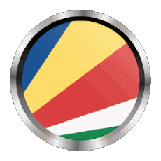 Flags Africa Seychelles Round - Rings 