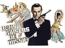 Multimedia V International James Bond 007 Liebesgrusse aus Moskau Französisches Logo 