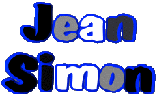 Vorname MANN - Frankreich J Zusammengesetzter Jean Simon 