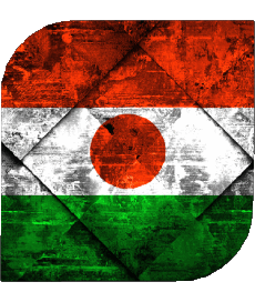 Flags Africa Niger Square 