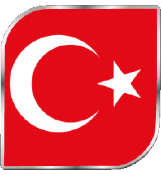 Banderas Asia Turquía Plaza 