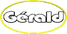 Vorname MANN - Frankreich G Gérald 