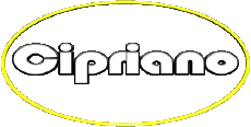 Nombre MASCULINO - Italia C Cipriano 