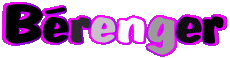 Nome MASCHIO - Francia B Bérenger 