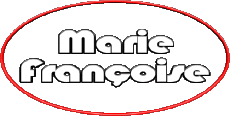 Prénoms FEMININ - France M Composé Marie Françoise 
