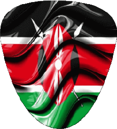 Flags Africa Kenya Form 01 