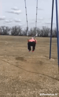 Humor -  Fun PEOPLE Swings Gamelles Fail 