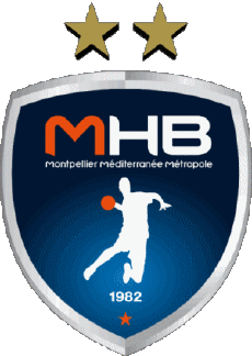 Sport Handballschläger Logo Frankreich Montpellier-MHB 