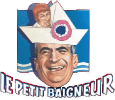 Multimedia Filme Frankreich Louis de Funès Le petit baigneur - Logo 