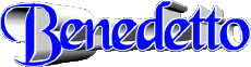 Prénoms MASCULIN - Italie B Benedetto 