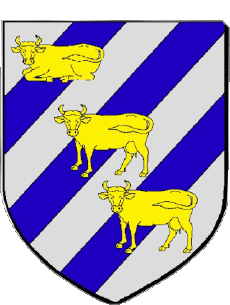 Blasón-Banderas Francia Departamentos - Ciudades 32 MAUVEZIN 