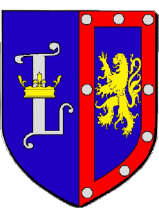 Fahnen Frankreich Abteilungen - Städte 27 LOUVIERS 